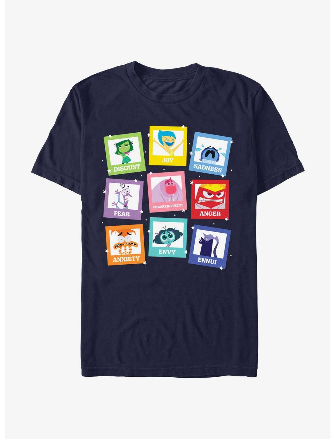Disney Pixar Inside Out 2 Emotions Jumble T-Shirt