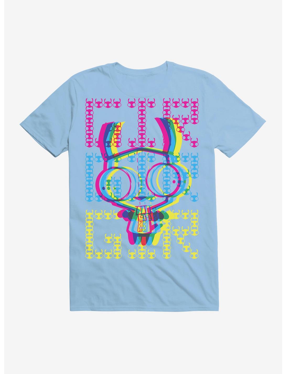 Invader Zim GIR Neon Stack T-Shirt