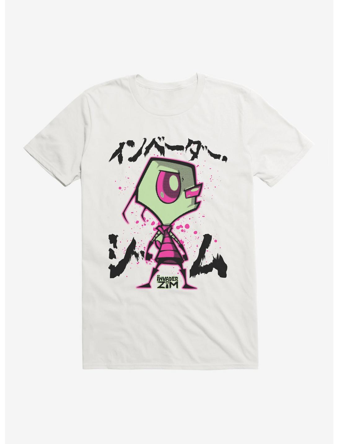 Invader Zim Pink Splatter Zim T-Shirt