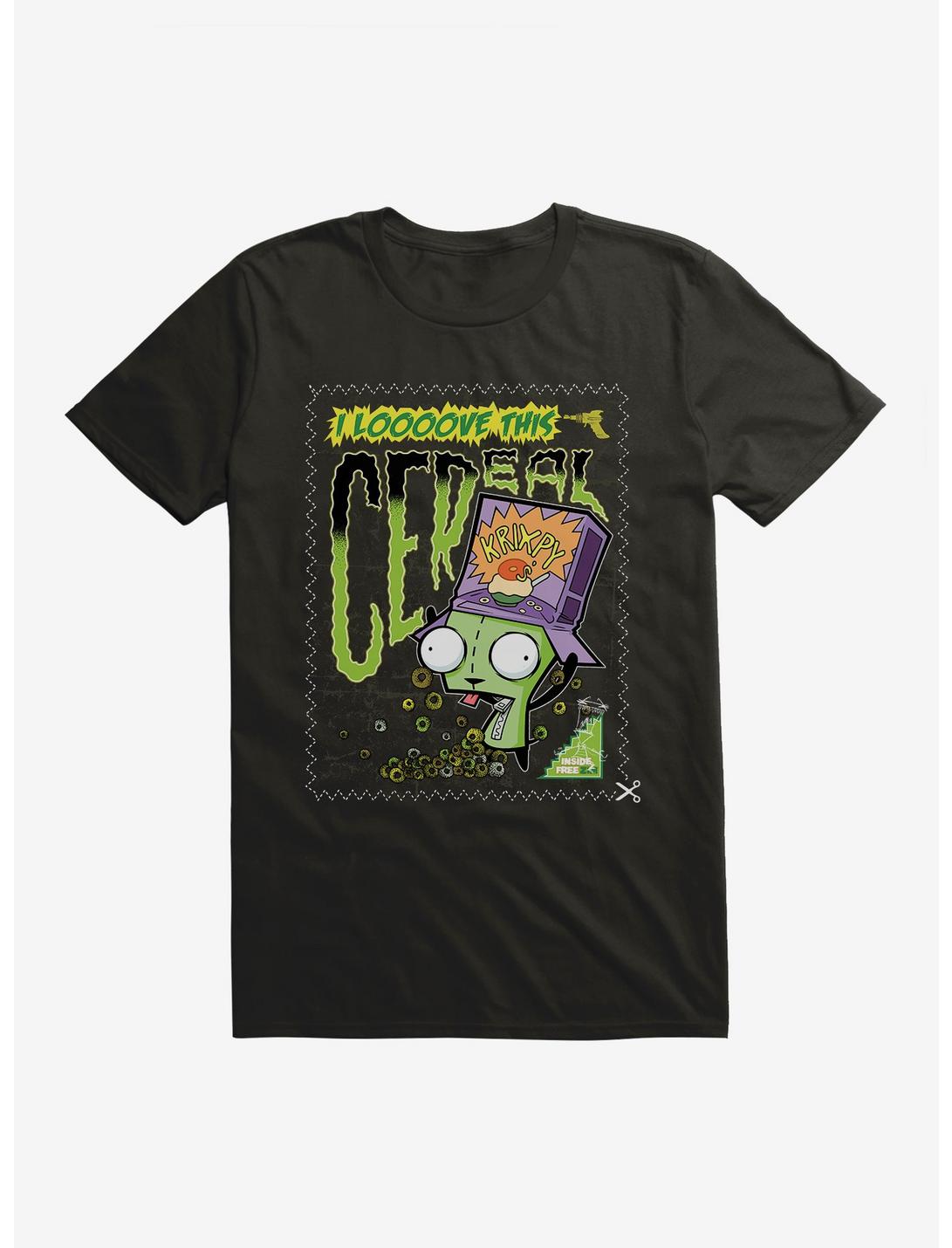 Invader Zim GIR I Love Cereal T-Shirt