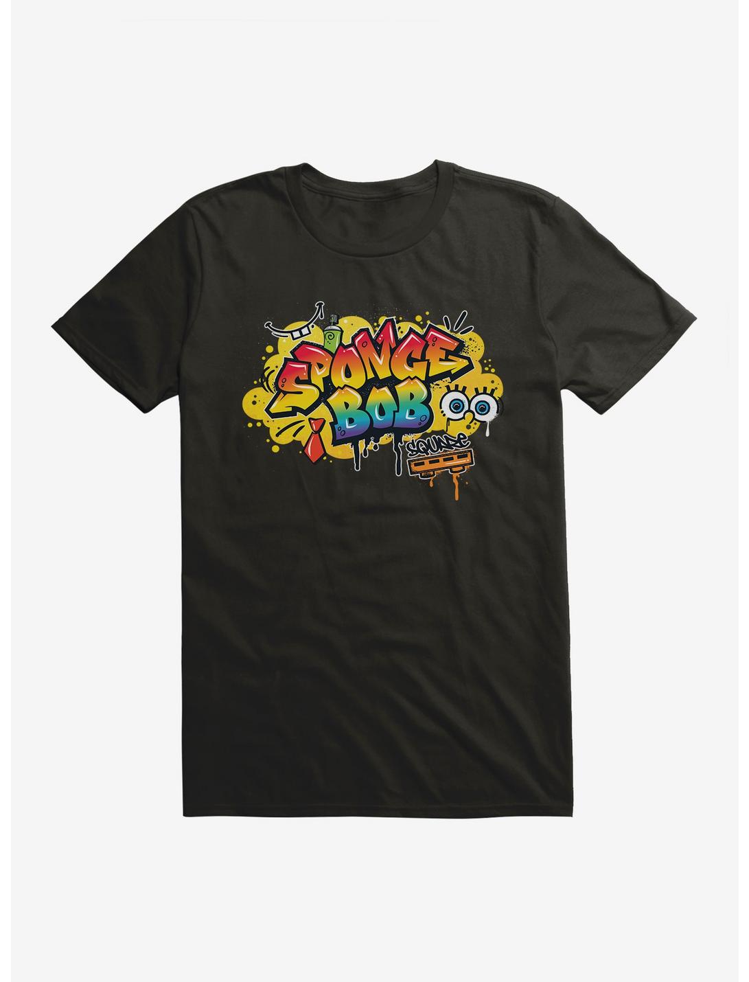 SpongeBob SquarePants Hip Hop Graffiti Art T-Shirt