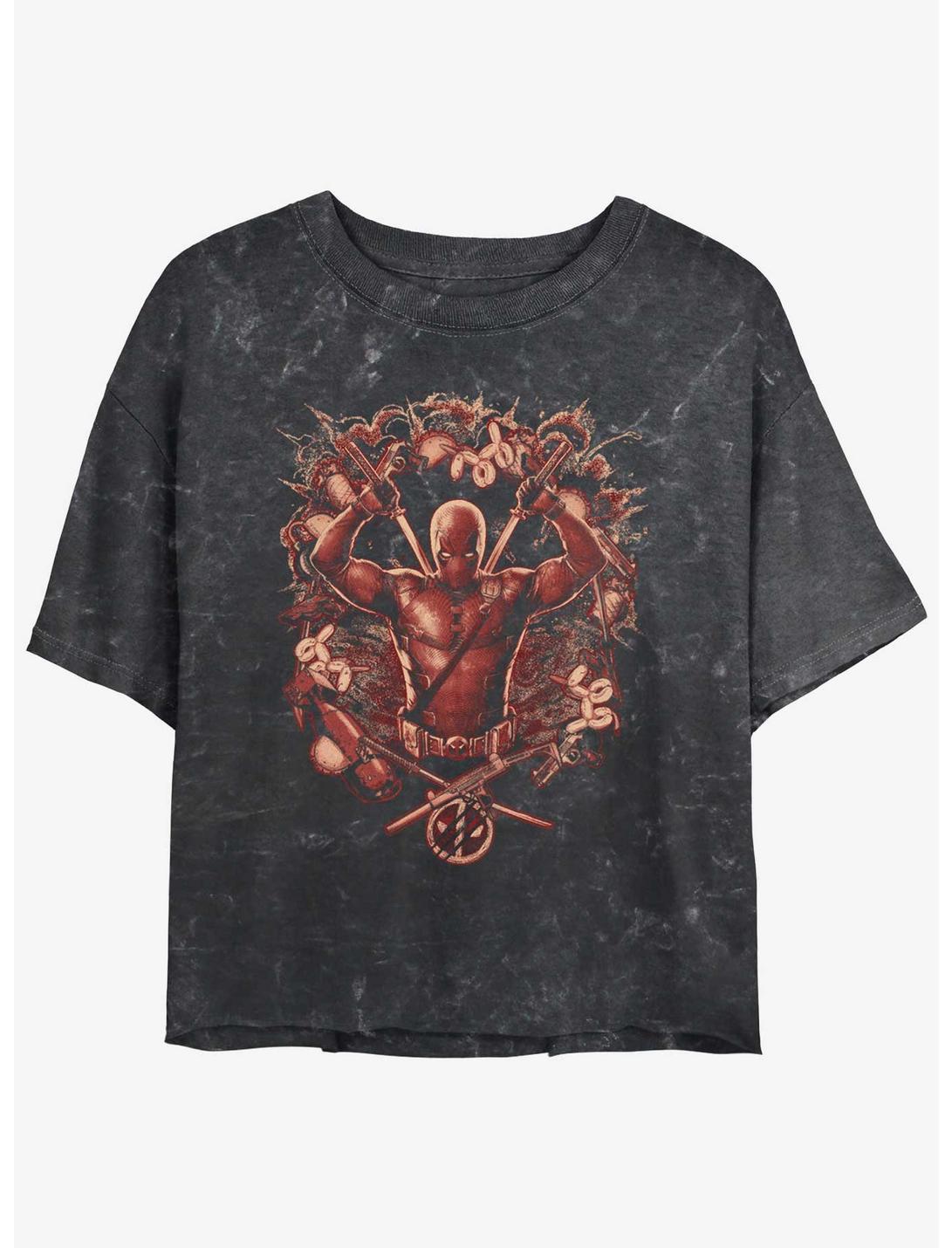 Marvel Deadpool T-shirt court délavé « All Hail Tacos » pour filles - Exclusivité web Hot Topic