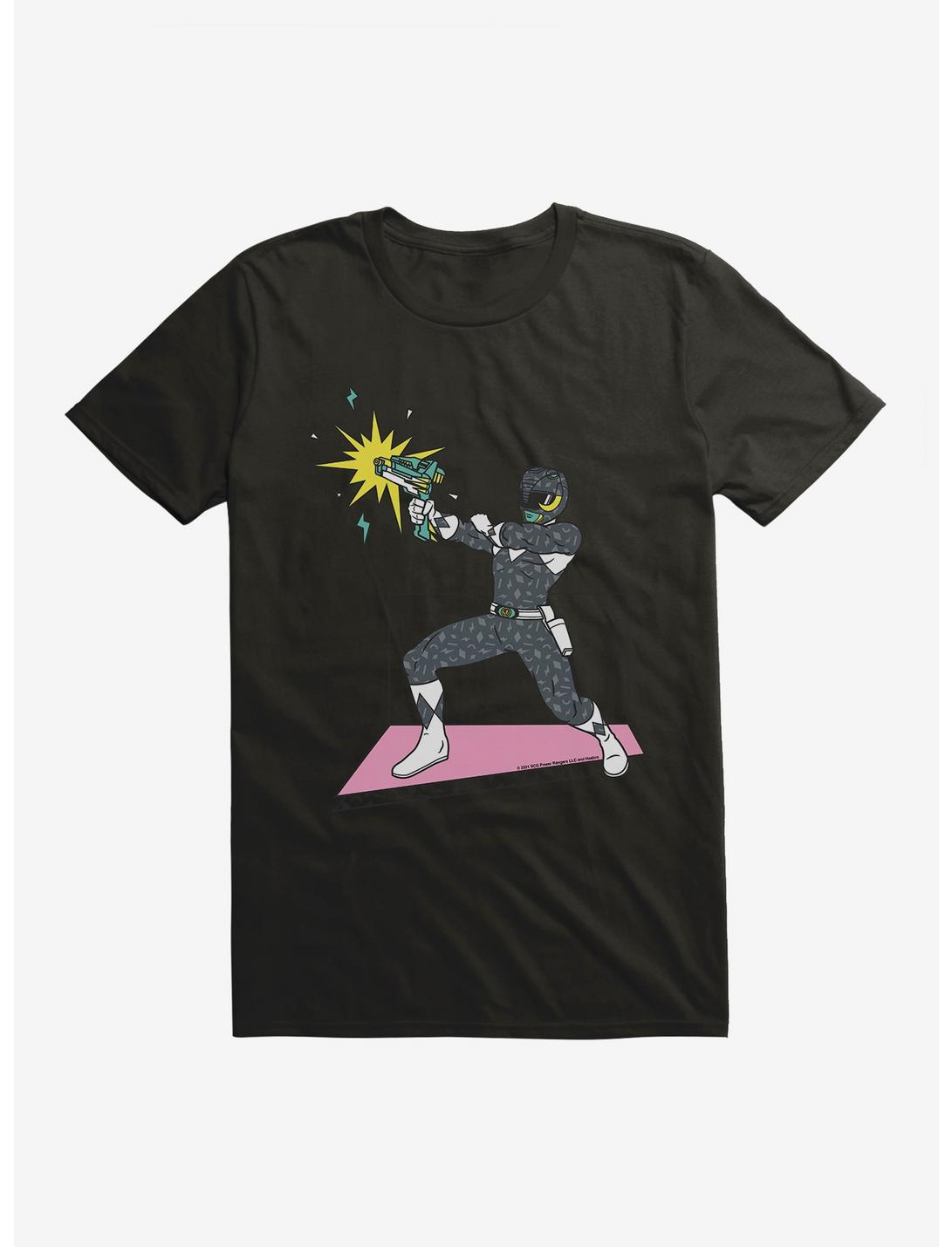 Mighty Morphin Power Rangers Black Ranger Blast T-Shrt