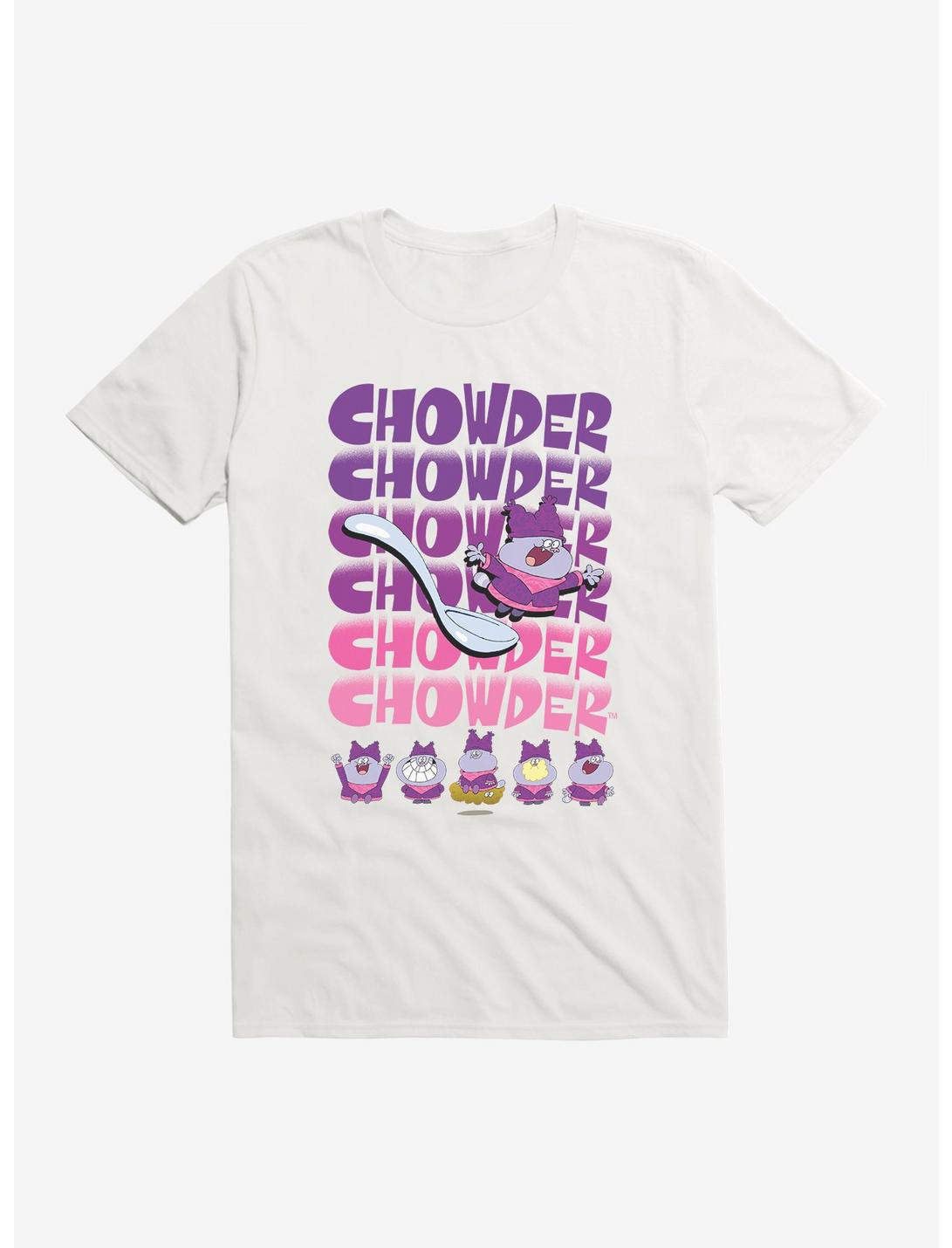 T-shirt Chowder Couleurs Violettes de Cartoon Network