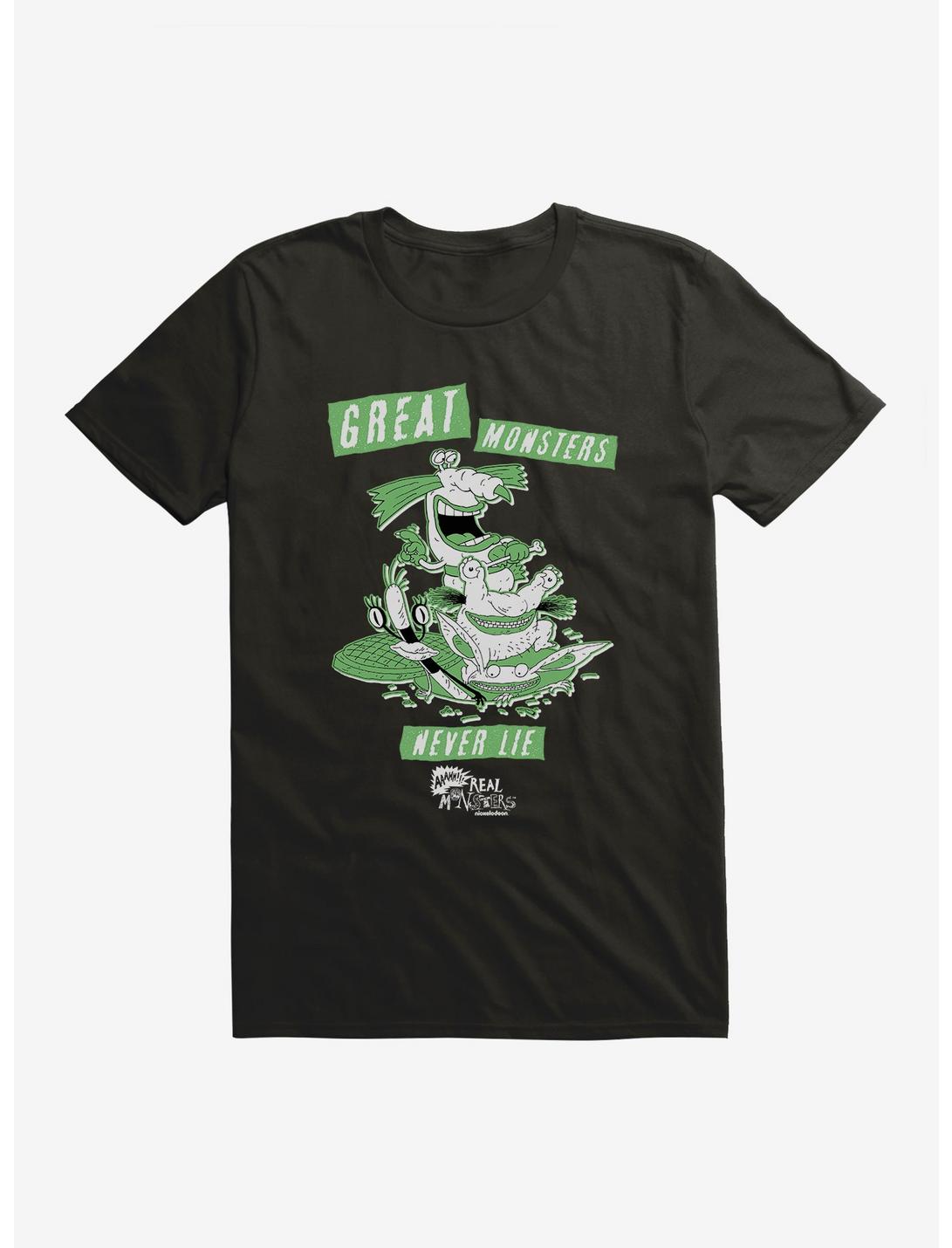 Aaahh!!! Real Monsters Great Monsters Never Lie T-Shirt