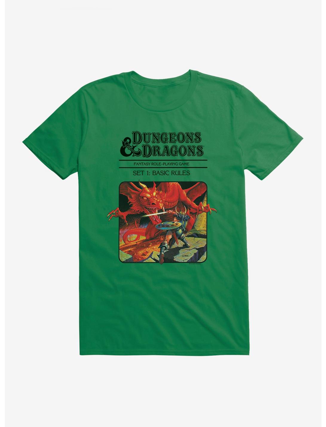 Dungeons & Dragons Vintage Dragon and the Knight T-Shirt