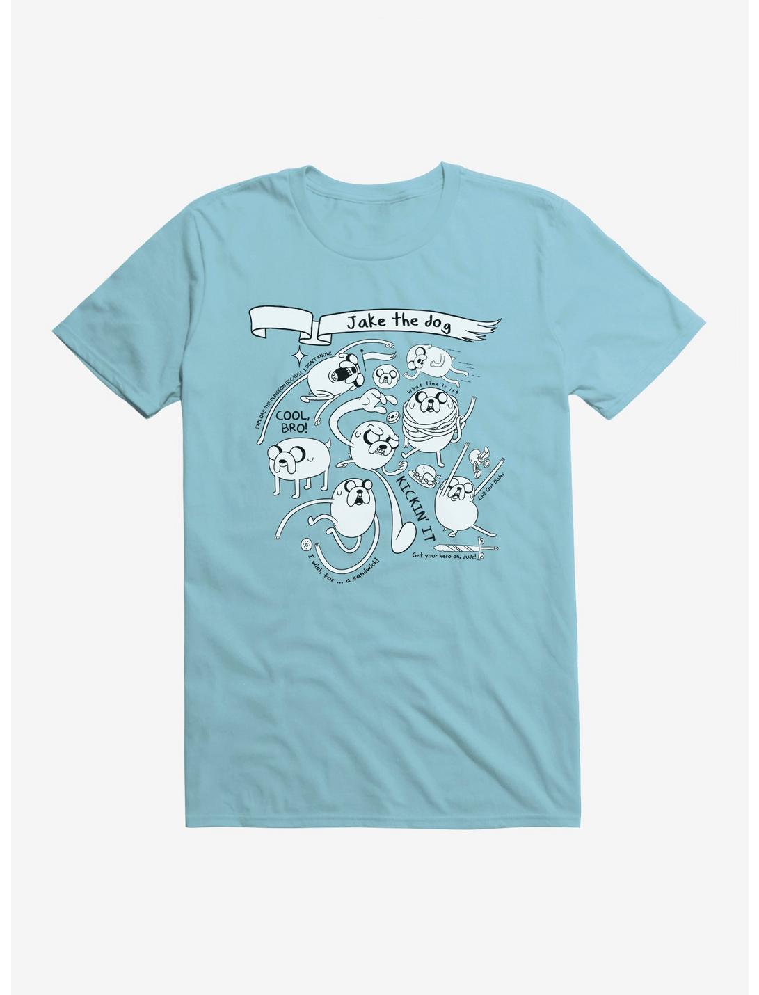 Adventure Time Jake The Dog Action T-Shirt