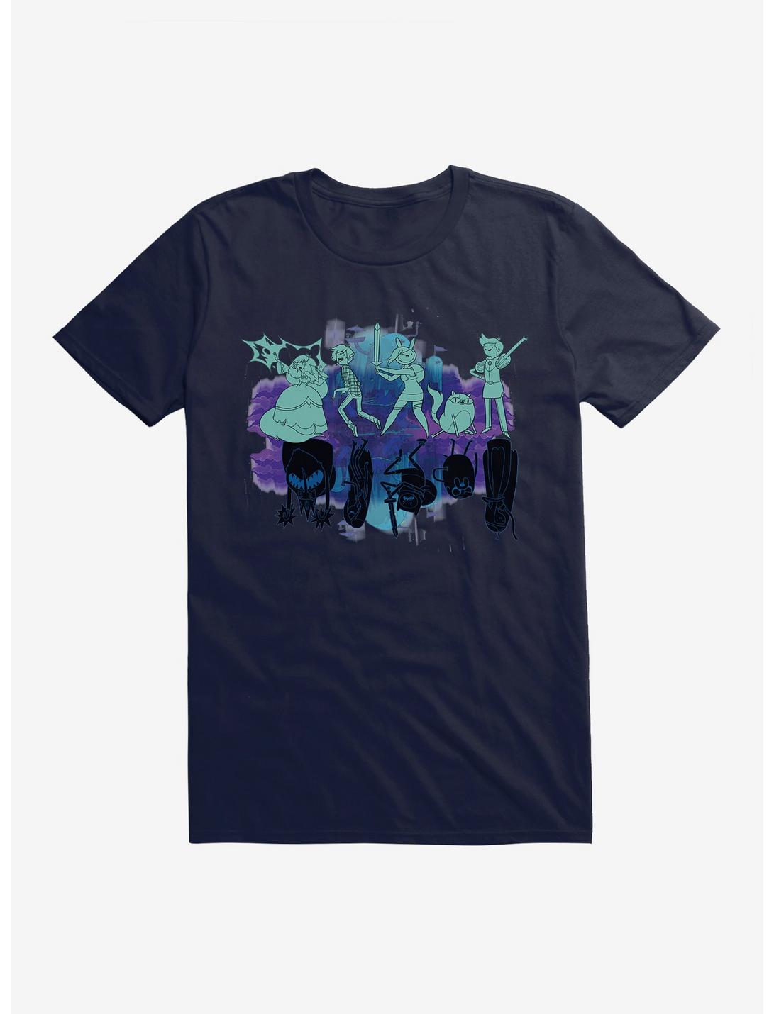 Adventure Time Upside Down Shadows T-Shirt