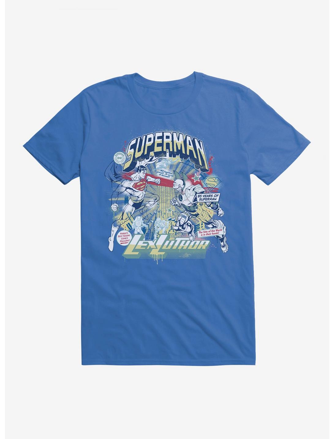 DC Comics Superman 85 Years Lex Luthor Fight T-Shirt