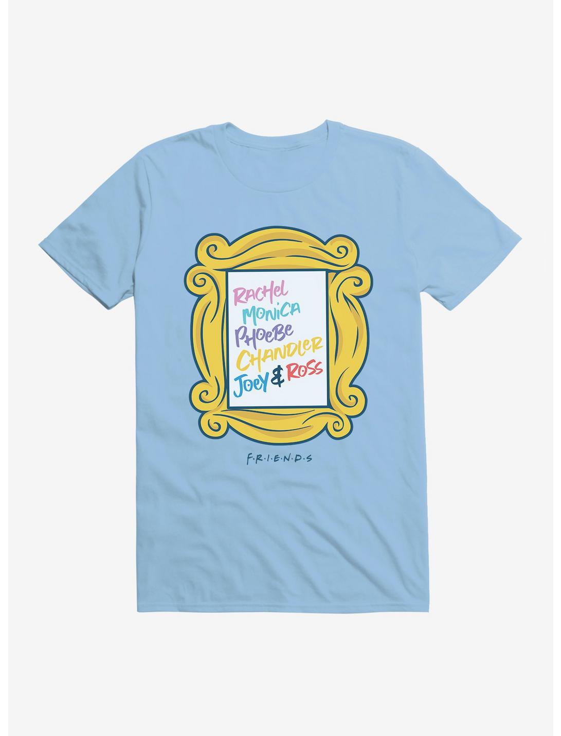 Friends Name List Framed T-Shirt