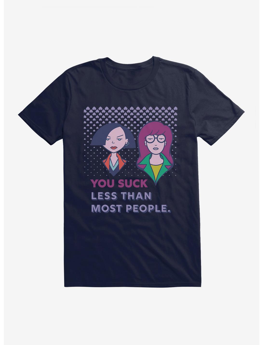 T-shirt Daria « Tu pues moins que la plupart des gens »