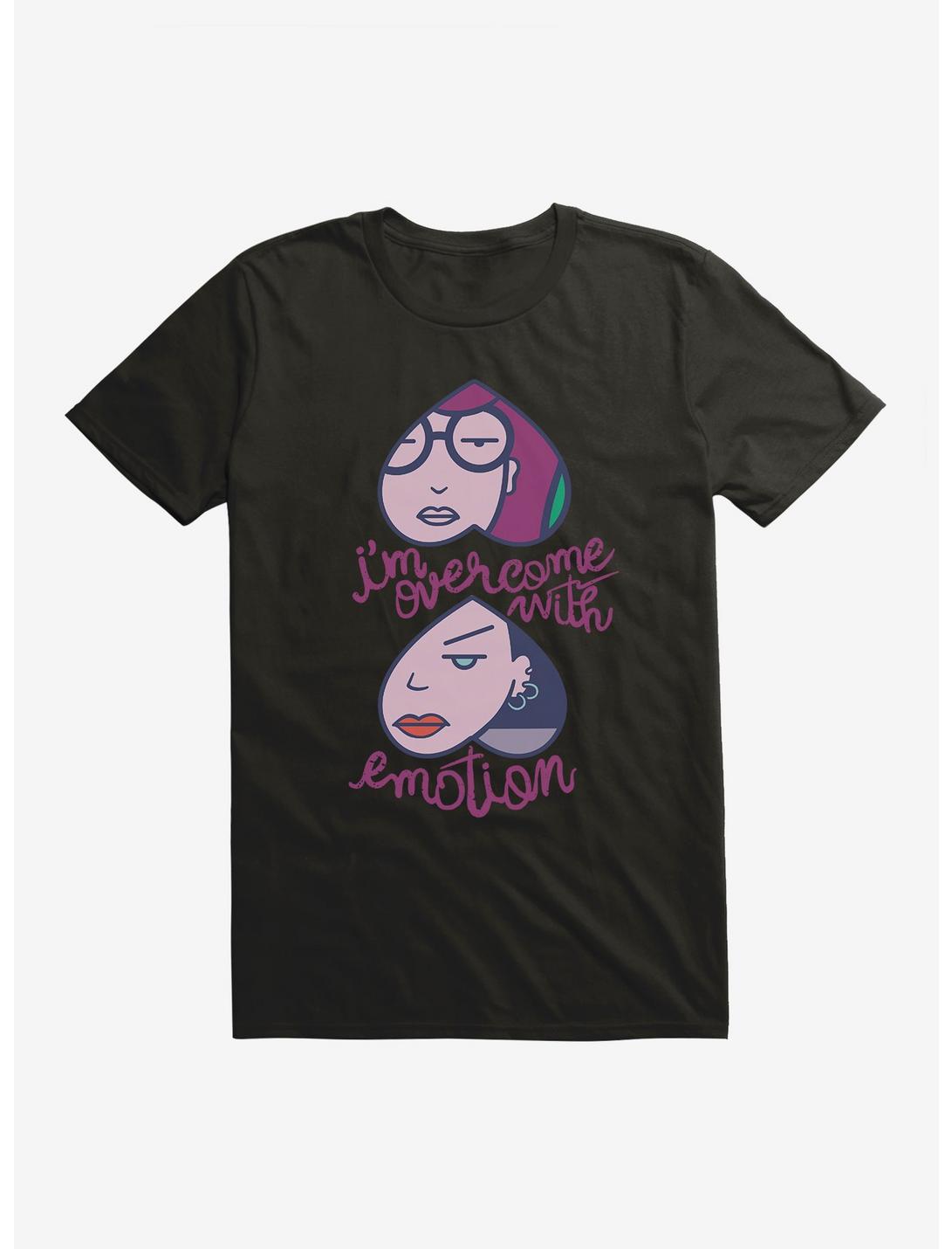 Daria Overcome with Emotion BFF Hearts T-Shirt