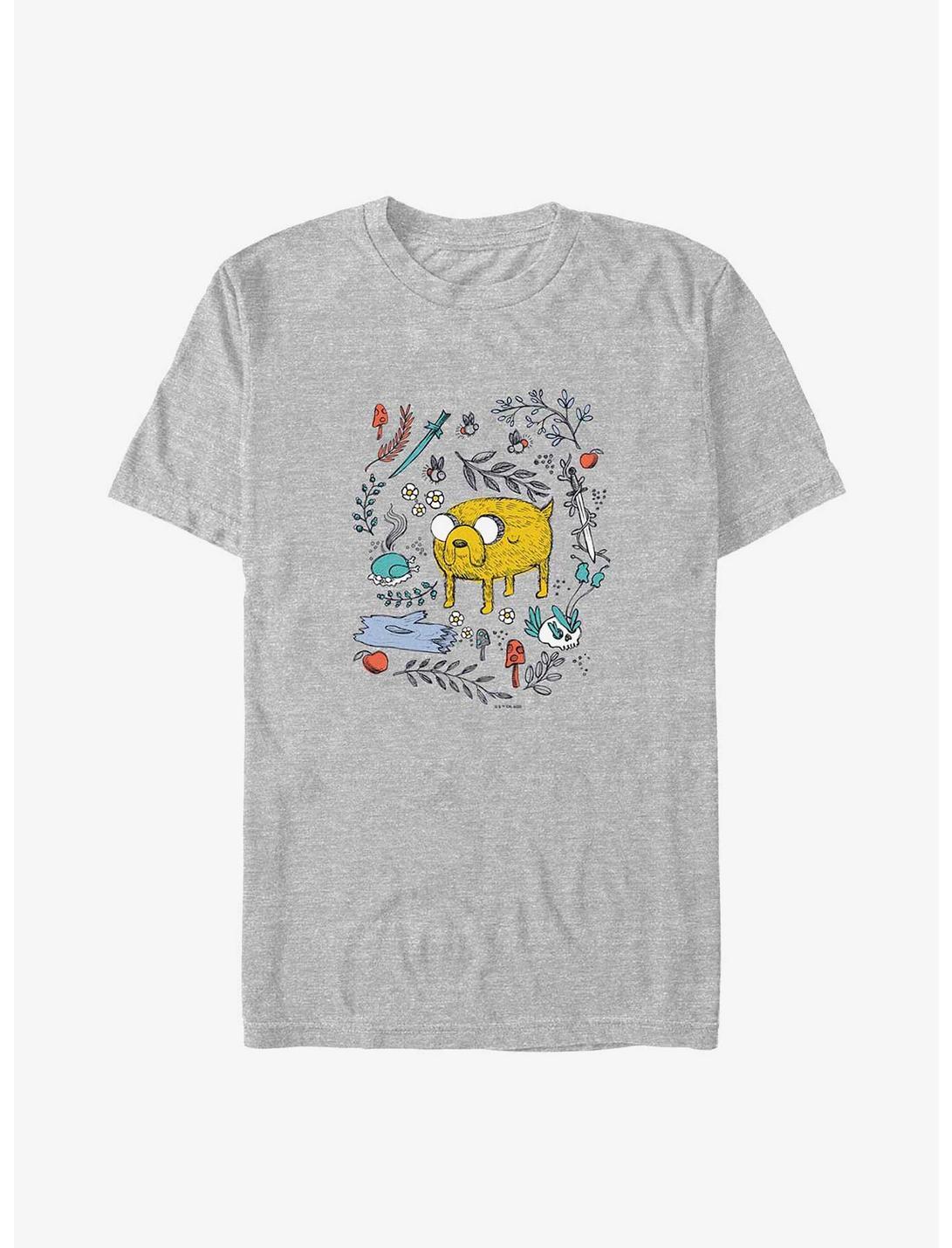 Adventure Time Jake Sketch Big & Tall T-Shirt
