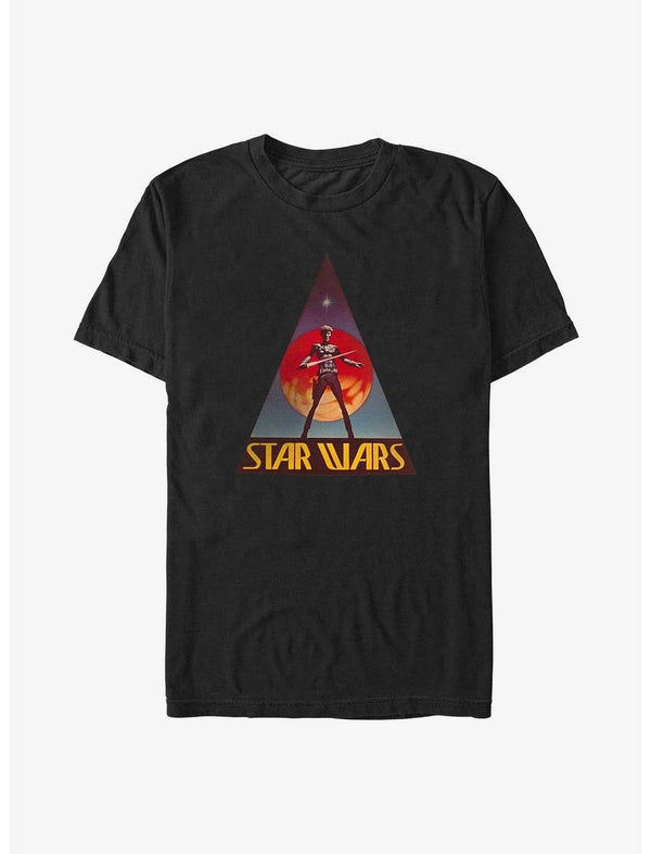 Star Wars Triangle Sunset Big & Tall T-Shirt