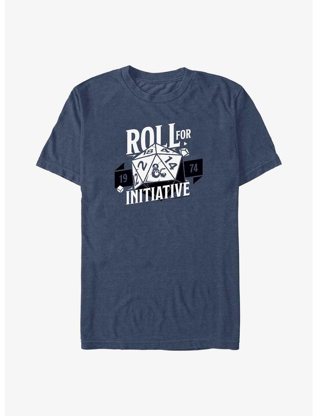 Dungeons & Dragons Roll For Initiative Big & Tall T-Shirt