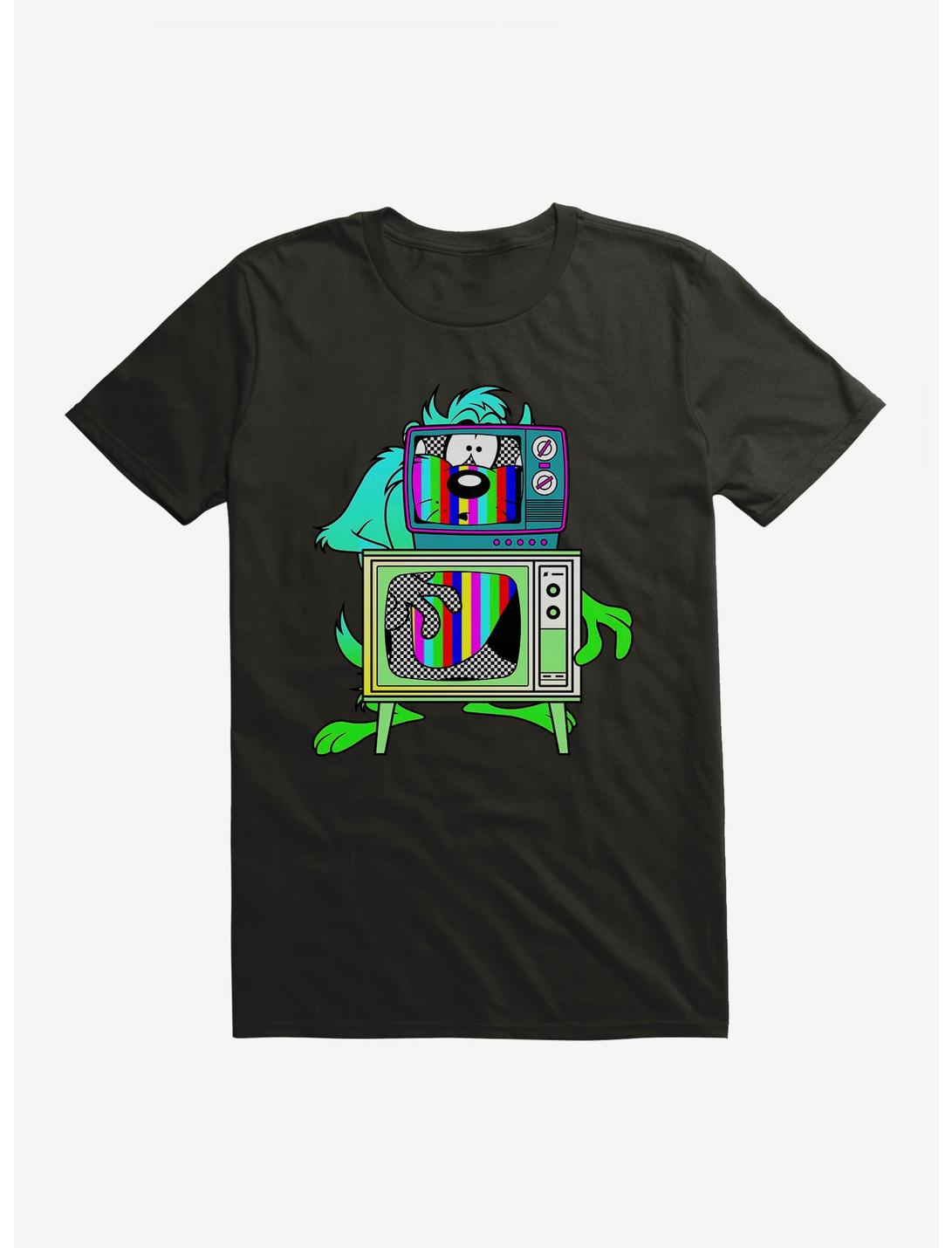 Looney Tunes Taz TV Color Test Bars T-Shirt