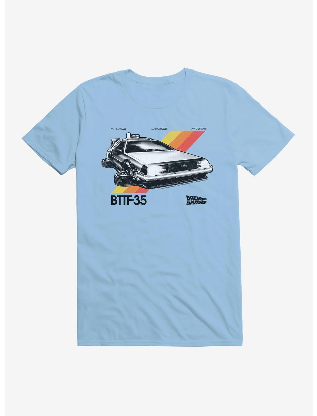 T-shirt DeLorean Retour vers le Futur prête à voler