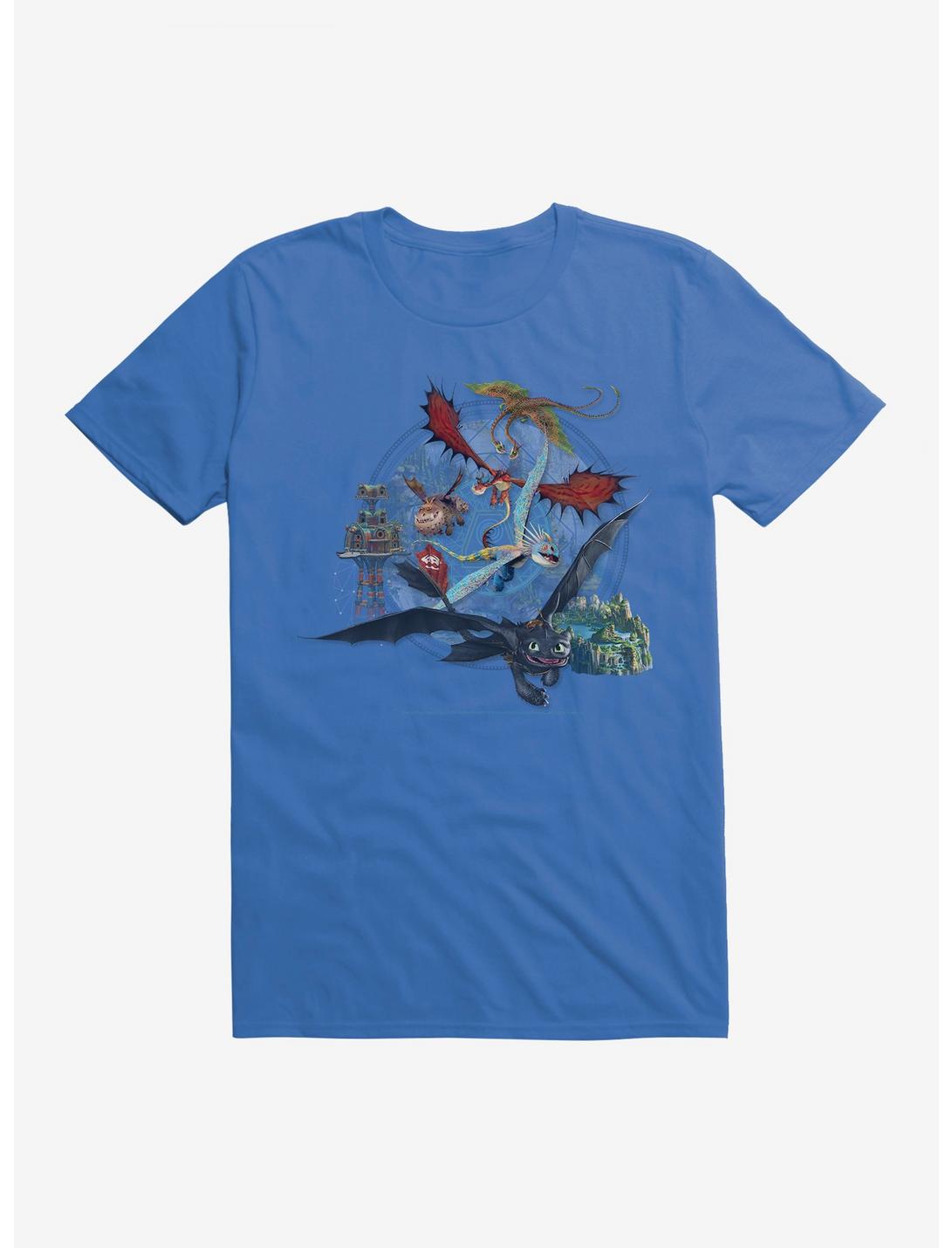 How To Train Your Dragon Flying Dragons T-Shirt