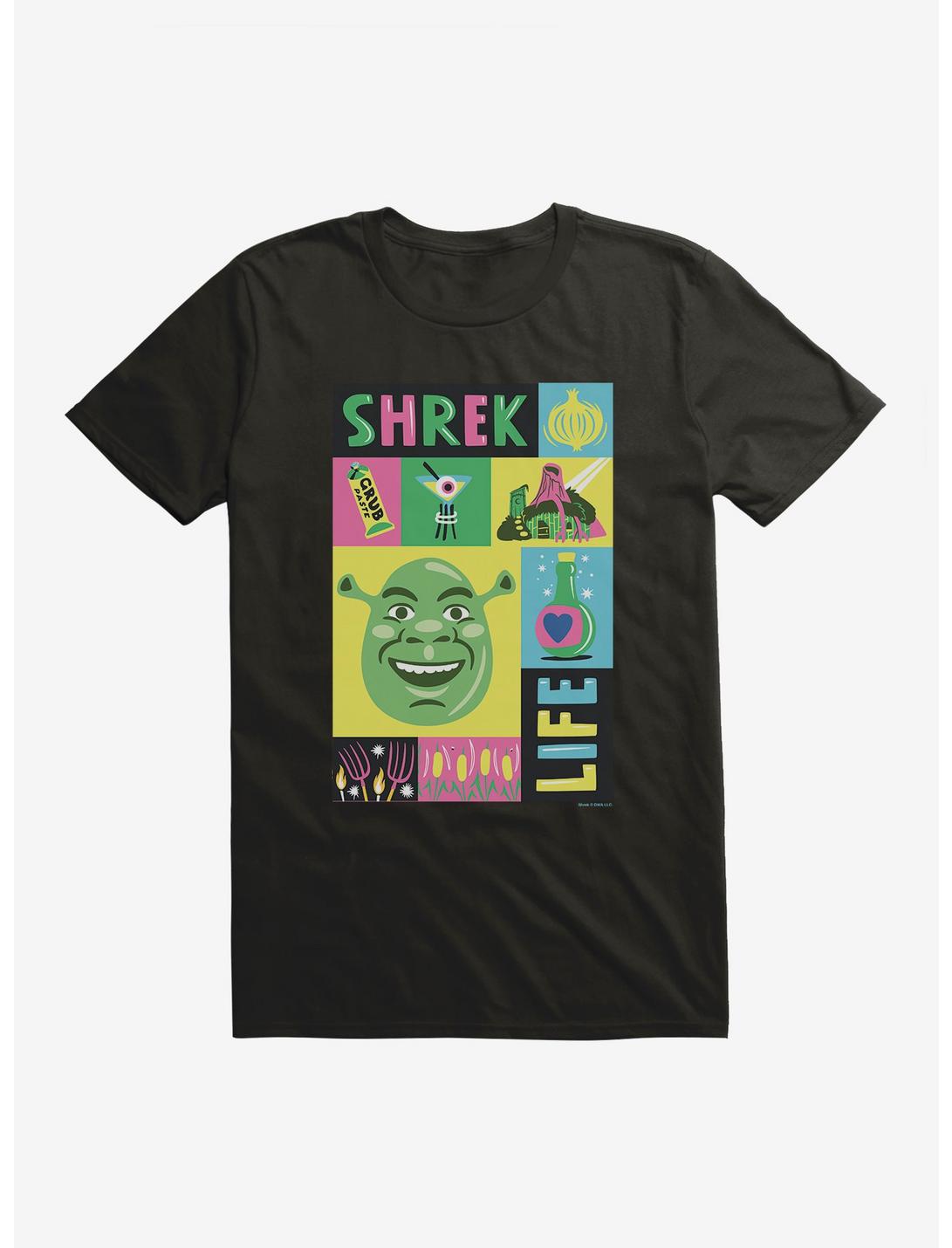 Shrek Life Collage T-Shirt