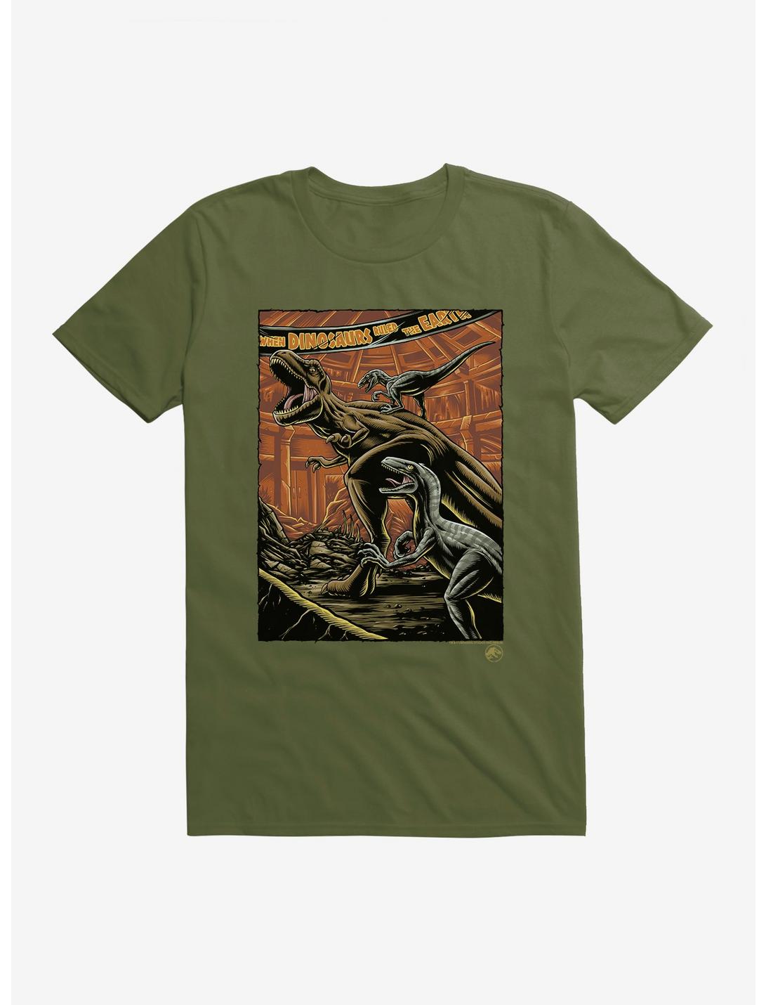 Jurassic World When Dinosaurs Ruled The Earth T-Shirt