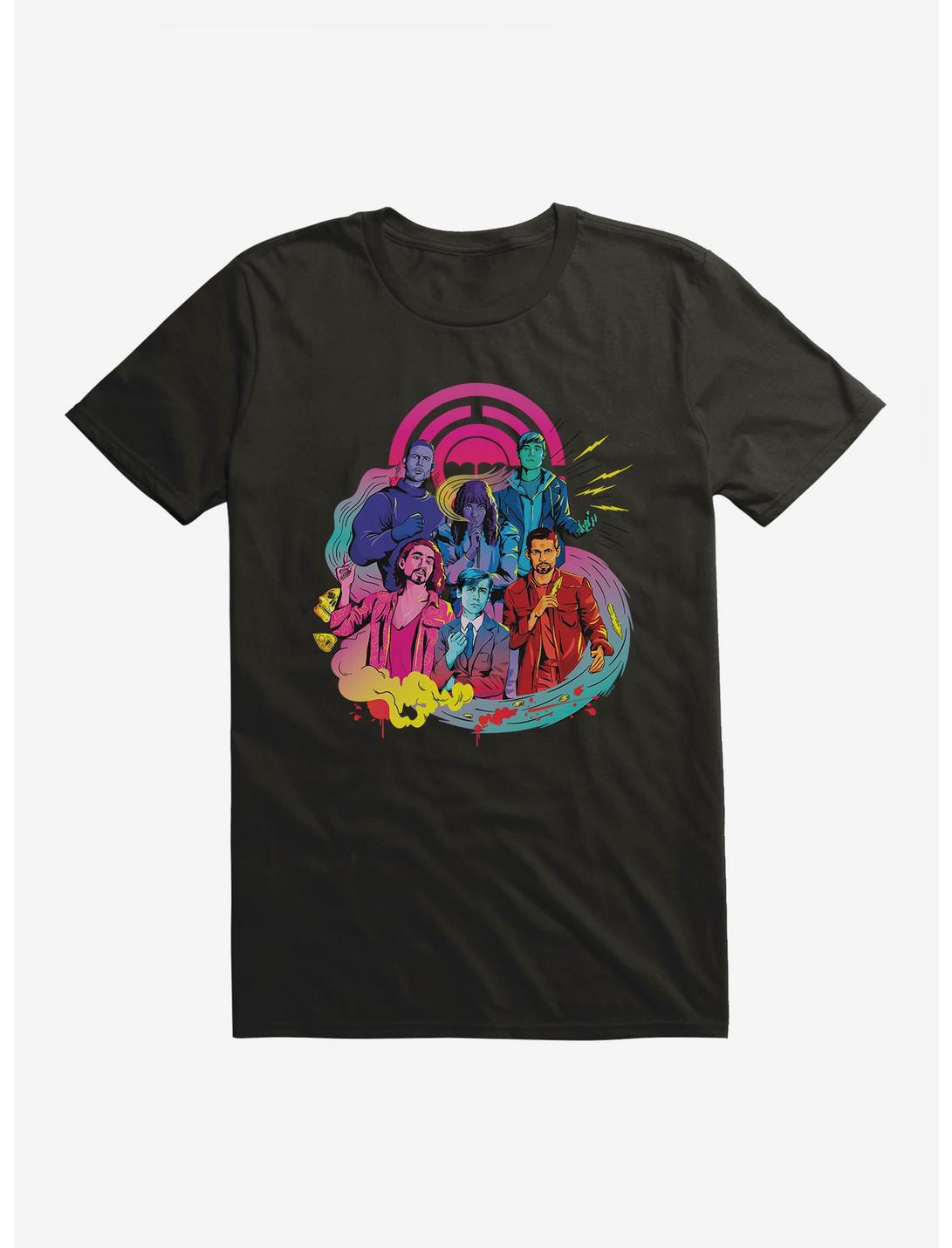 Umbrella Academy Multicolor Art T-Shirt