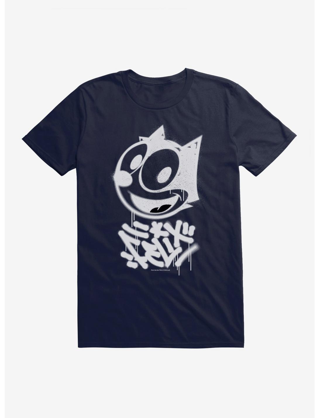 Felix The Cat Graffiti Art All Smiles Felix T-Shirt