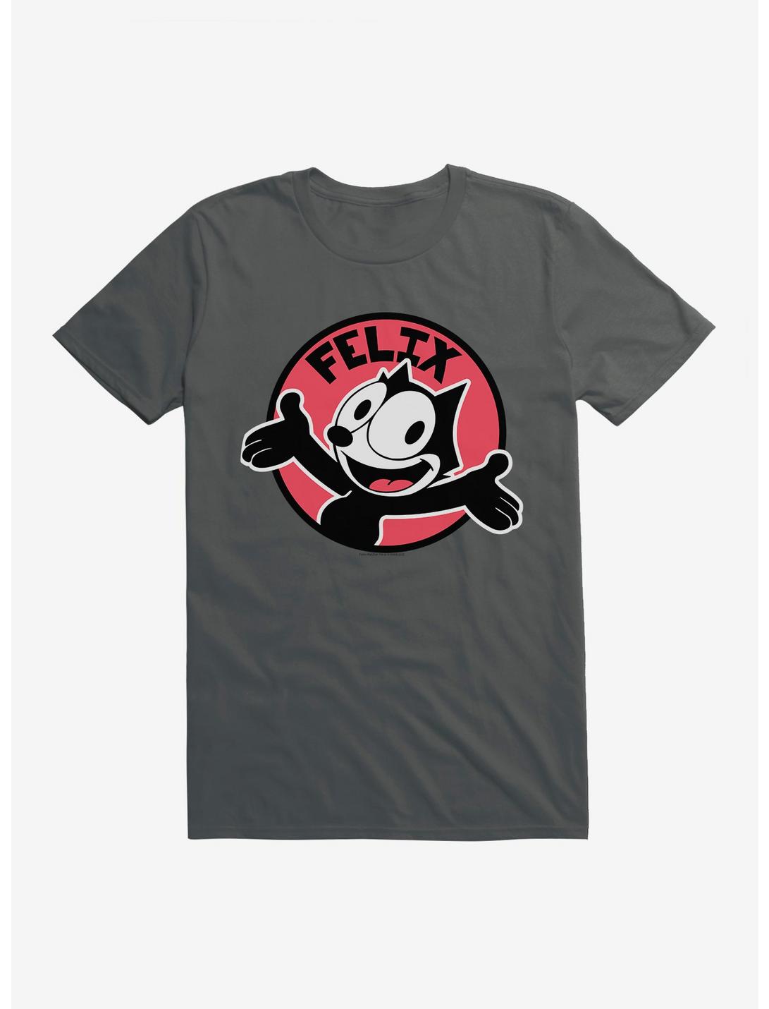 Felix The Cat Happy Smiles Sticker Graphic T-Shirt