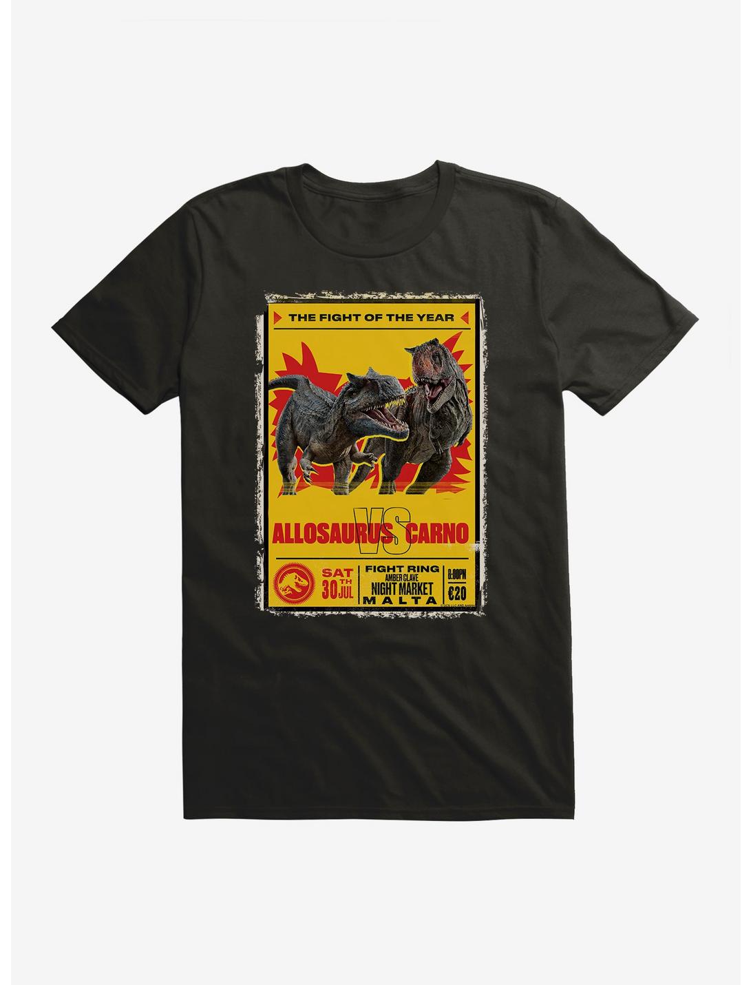 Jurassic World Dominion Allosaurus vs Carno T-Shirt