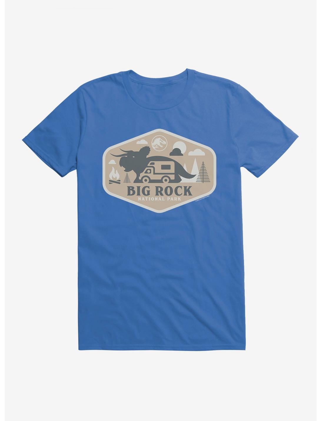 Jurassic World Dominion Big Rock National Park Badge T-Shirt