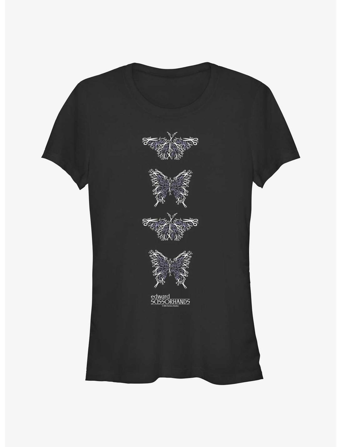 Edward Scissorhands Butterfly Scissors Girls T-Shirt
