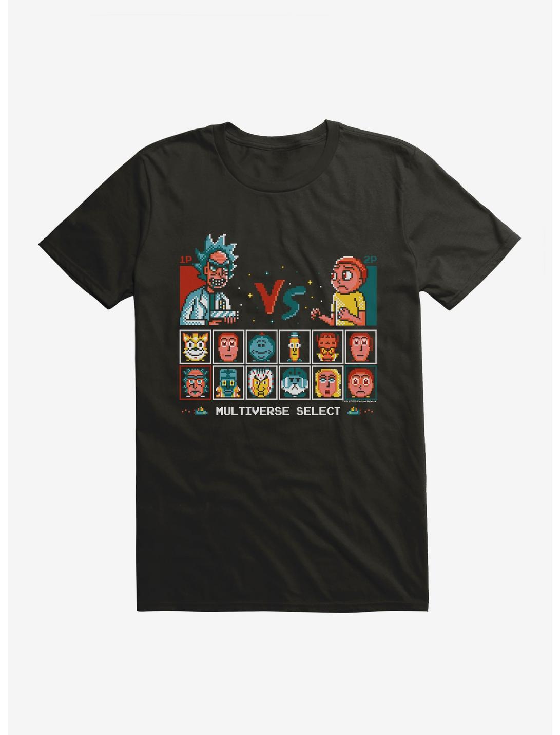 T-shirt Rick et Morty Multivers au choix