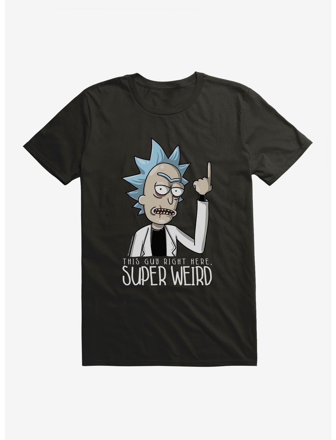 T-shirt Rick et Morty super bizarre