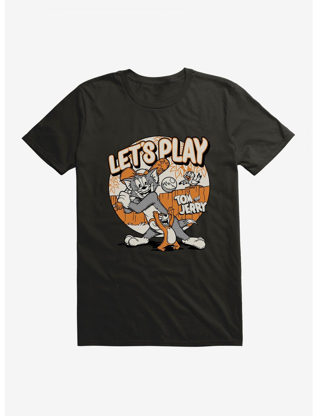 T-shirt Tom et Jerry : Jouons au baseball