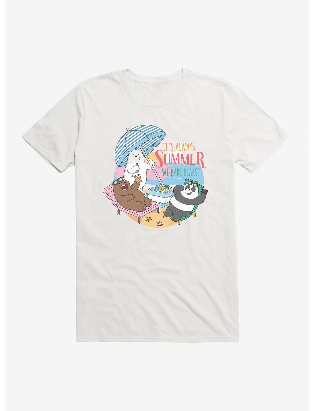 T-shirt Nous Bare Bears C'est toujours l'été