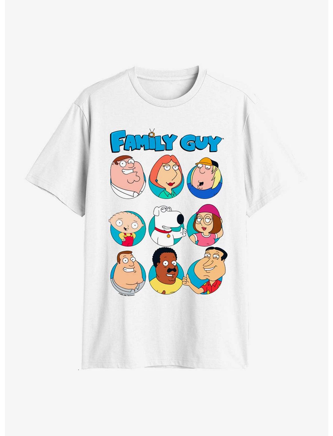 Family Guy Group Circle Picture T-Shirt
