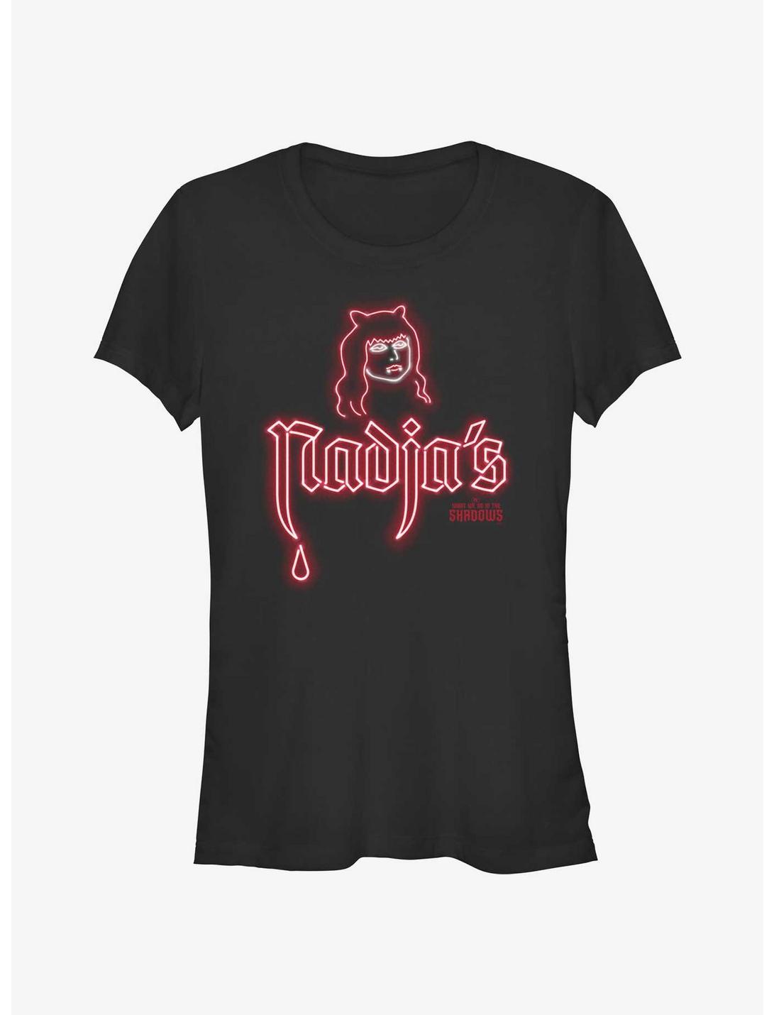 What We Do In The Shadows Nadja's Neon Sign Girls T-Shirt
