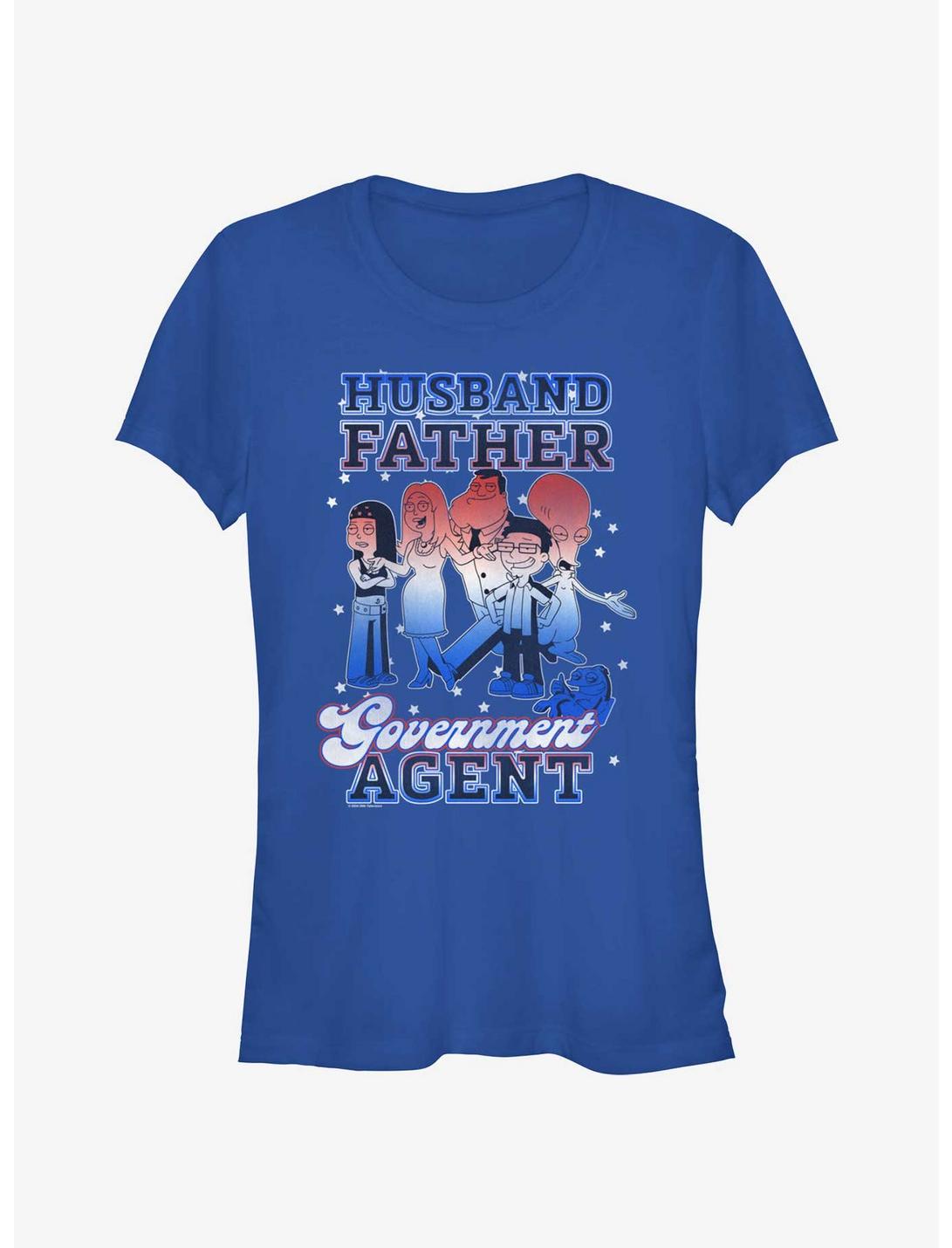 American Dad Goverment Agent Girls T-Shirt