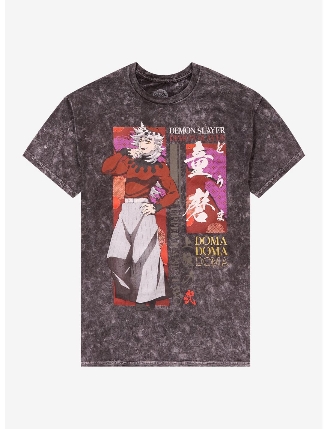 Demon Slayer: Kimetsu No Yaiba Upper Rank Demon Doma Double-Sided T-Shirt