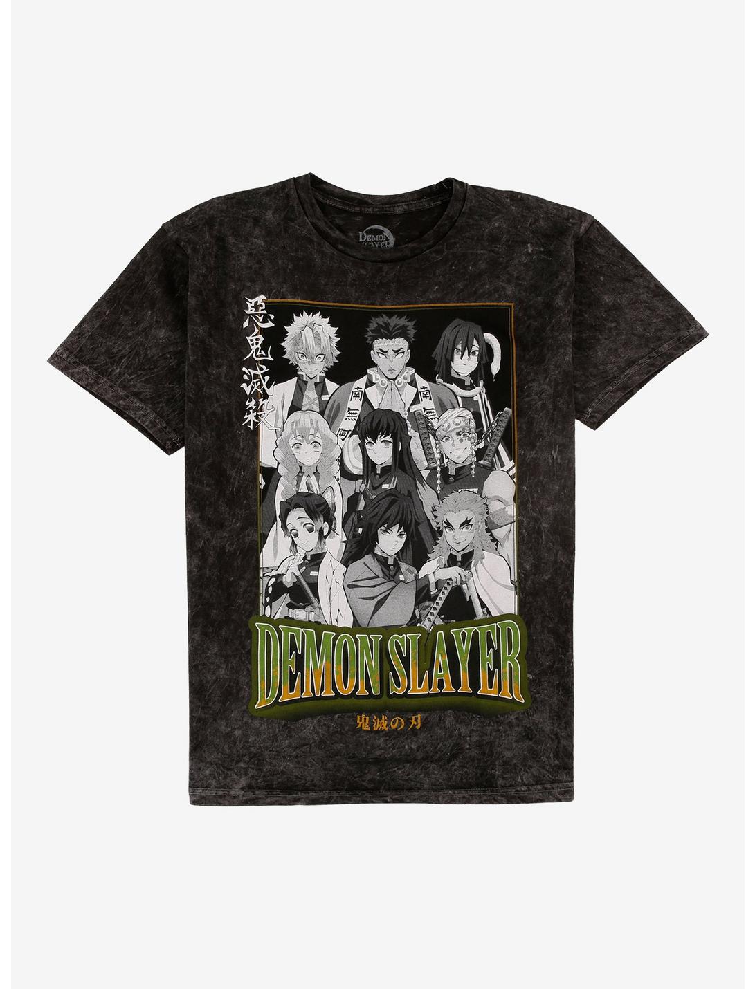 Demon Slayer: Kimetsu No Yaiba Hashira Dark Wash T-Shirt