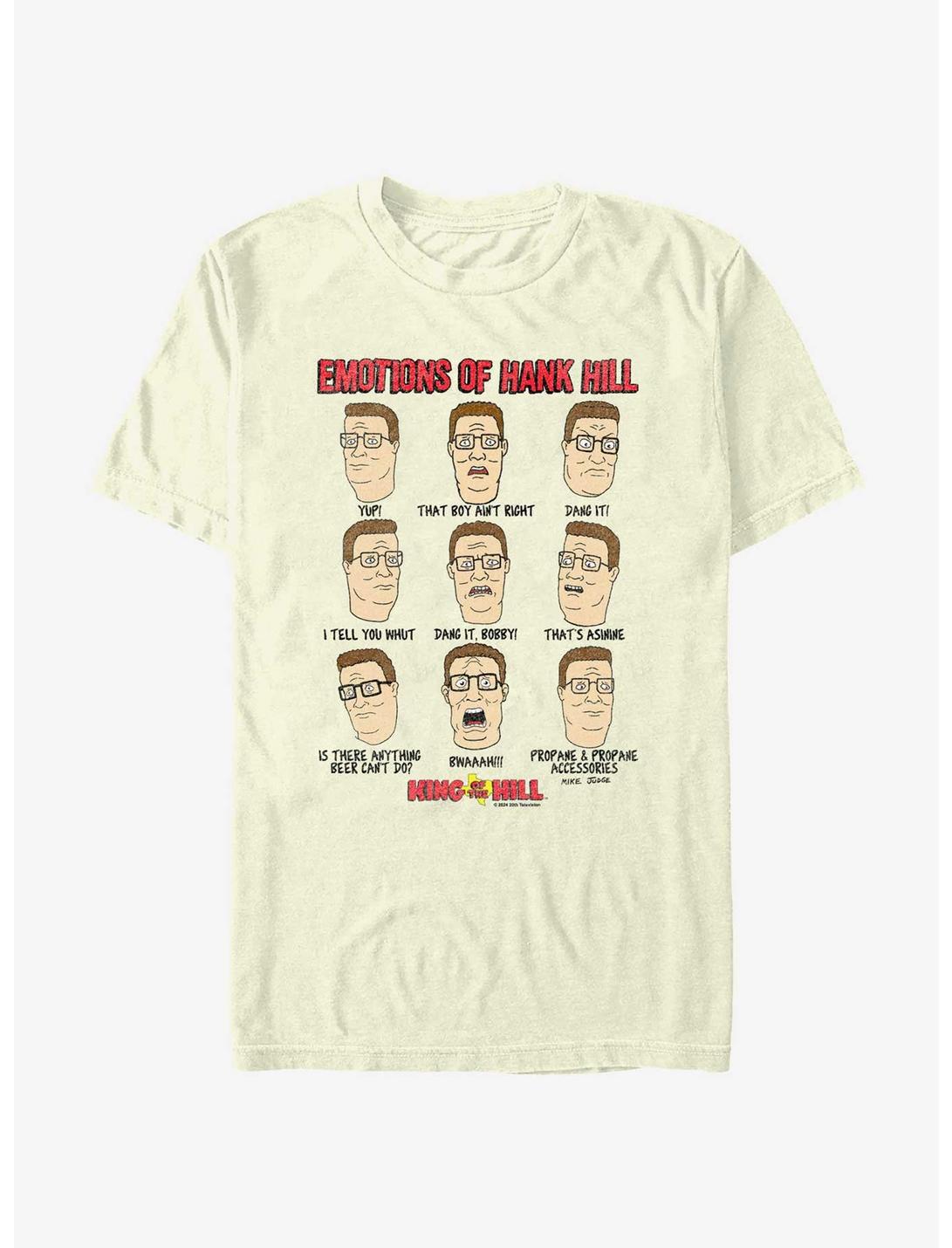 King of the Hill Emotions Of Hank Hill T-Shirt