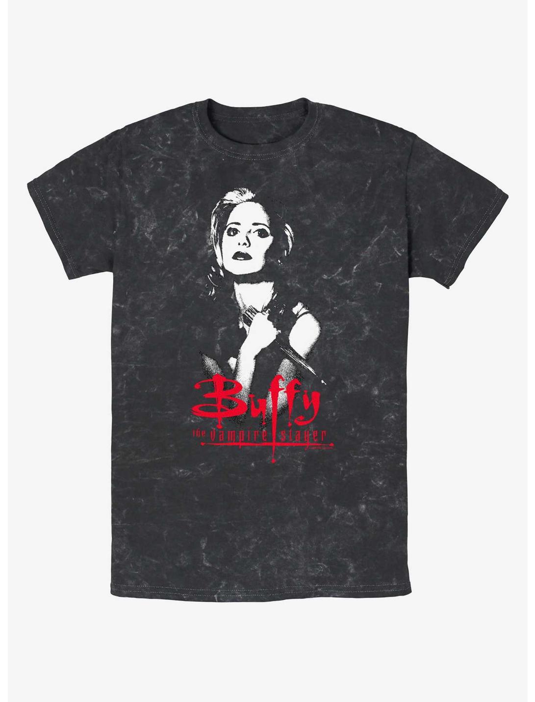 Buffy The Vampire Slayer Buffy Stake Mineral Wash T-Shirt