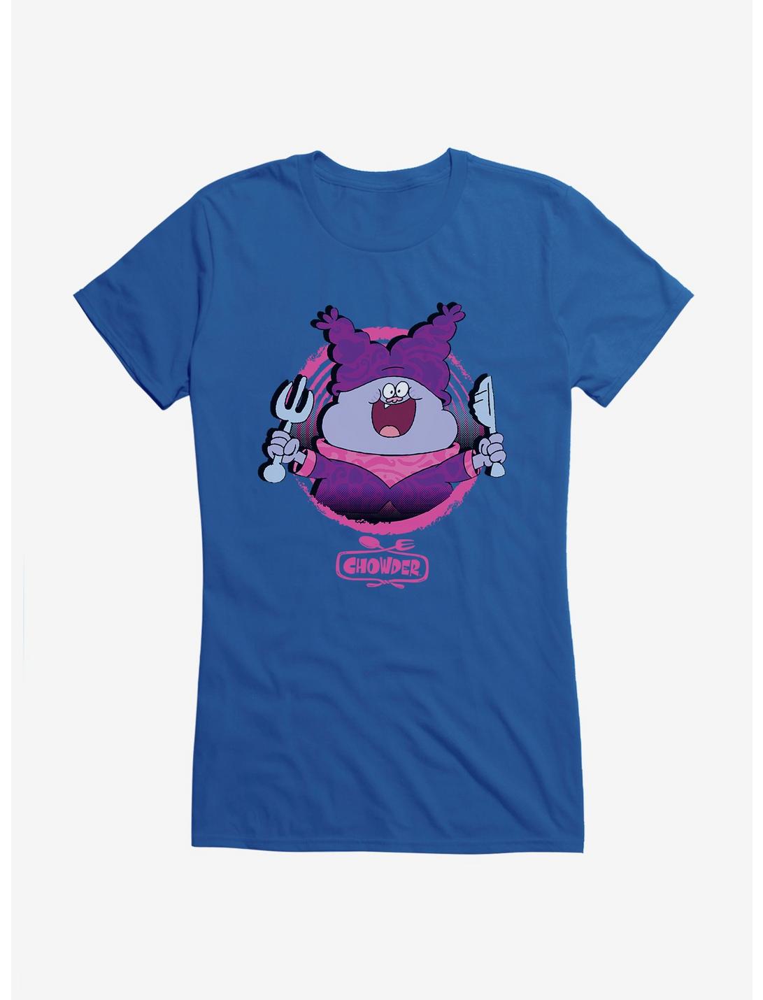 T-shirt pour filles aspirantes chefs Chowder