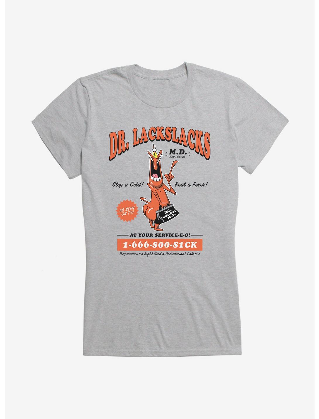 Cow And Chicken Dr. Lackslacks Girls T-Shirt