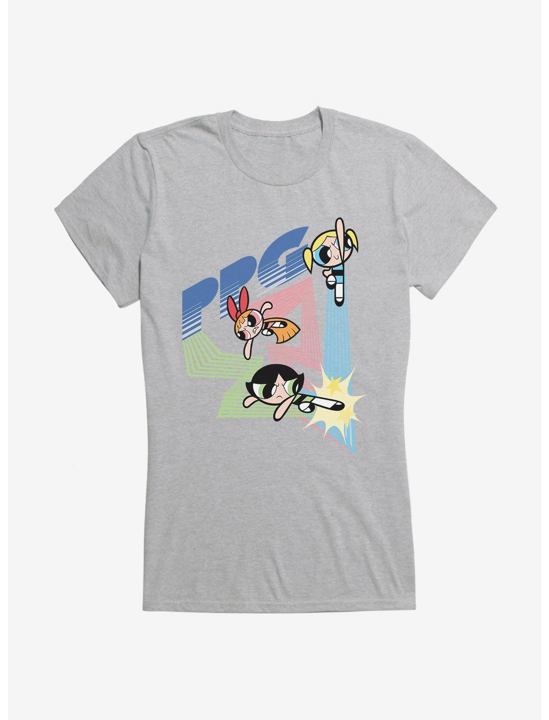 Powerpuff Girls Action Pose Girls T-Shirt