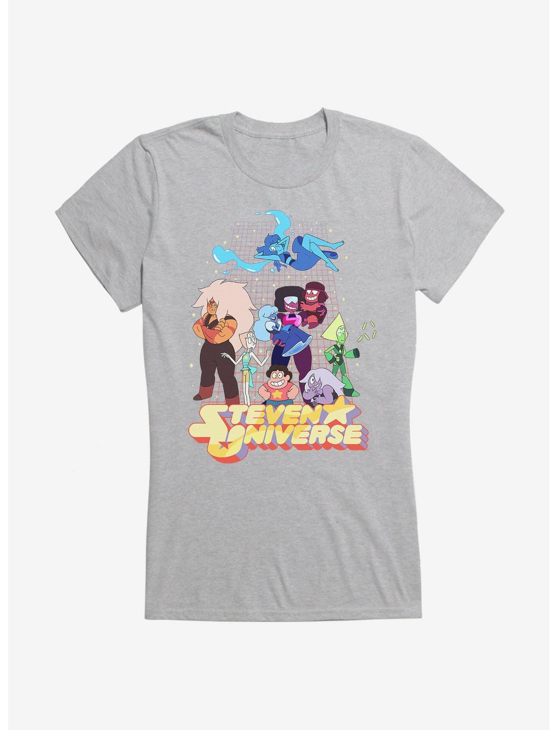 Steven Universe Character Grid Girls T-Shirt