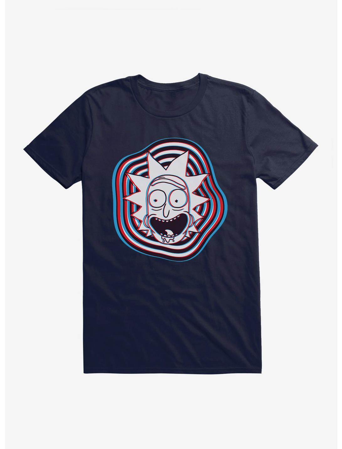 T-Shirt Rick et Morty Rick Portail 3D