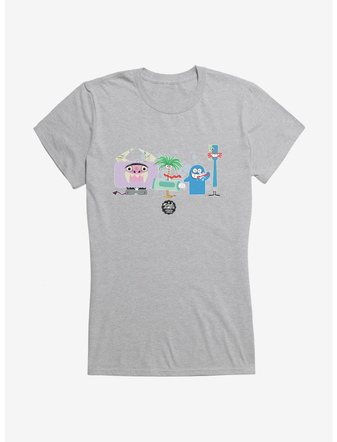 T-shirt Filles Monstres se brossent les Dents Foster's Home For Imaginary Friends