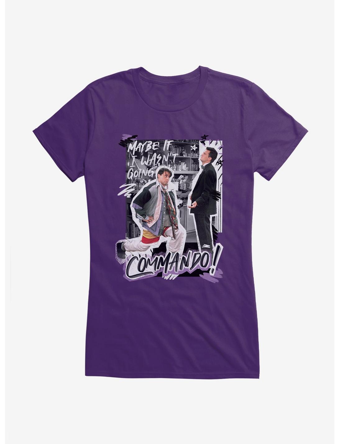 Friends Joey Chandler Cammando Girls T-Shirt