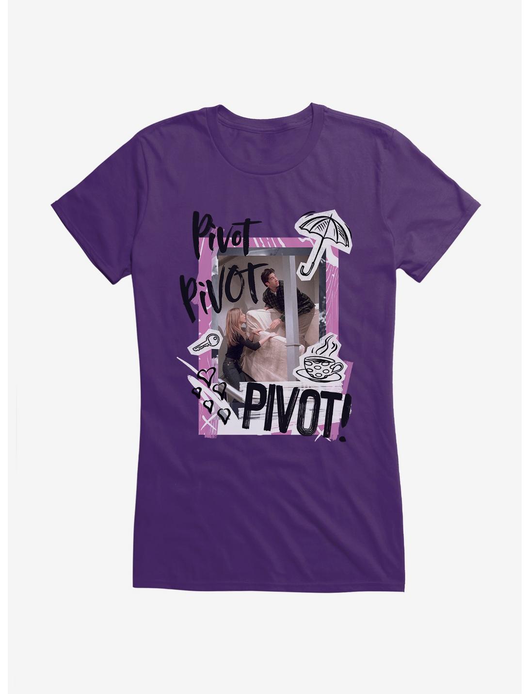 T-shirt pour fille Friends Ross Rachel Pivot