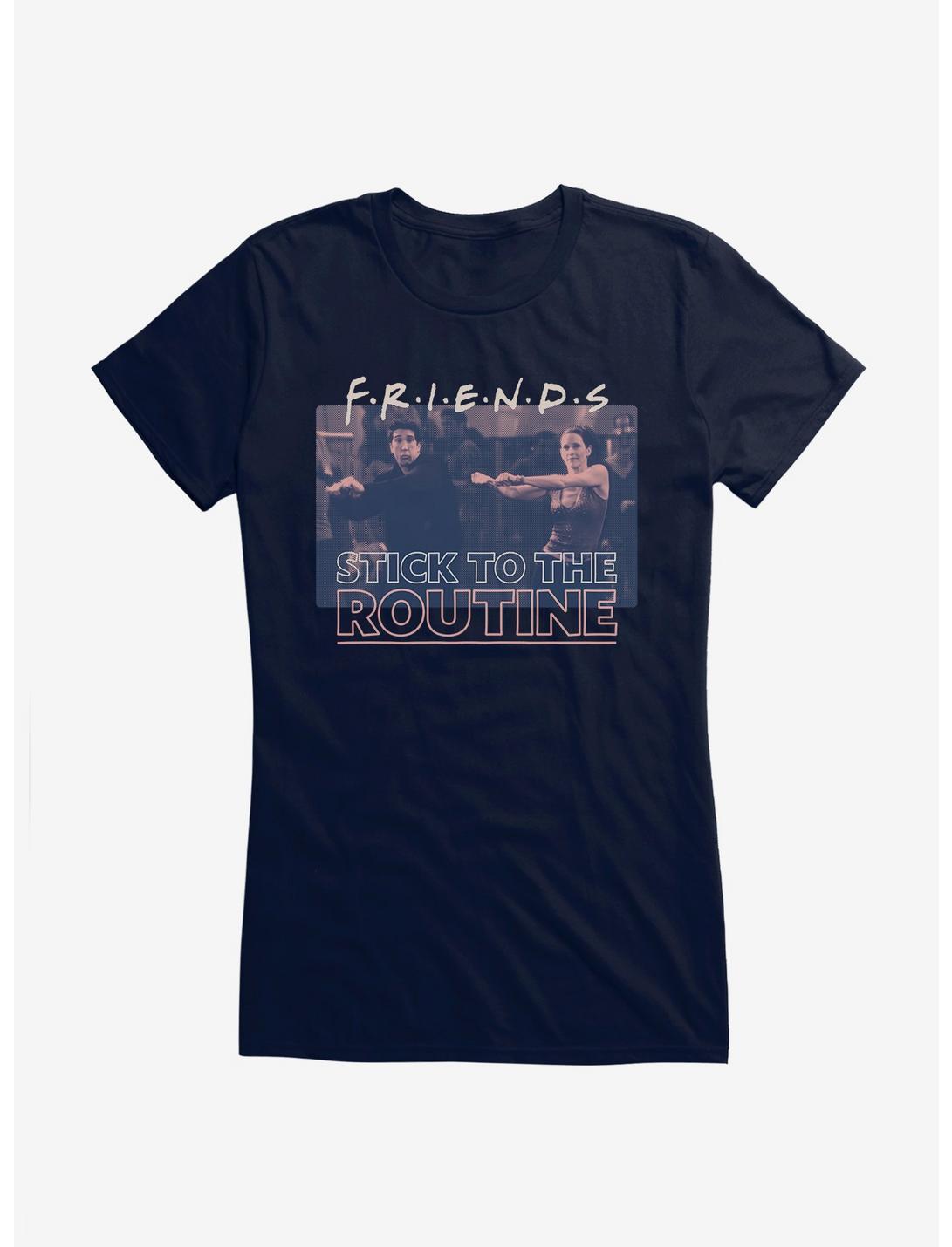 T-shirt Filles Friends Stick To The Routine